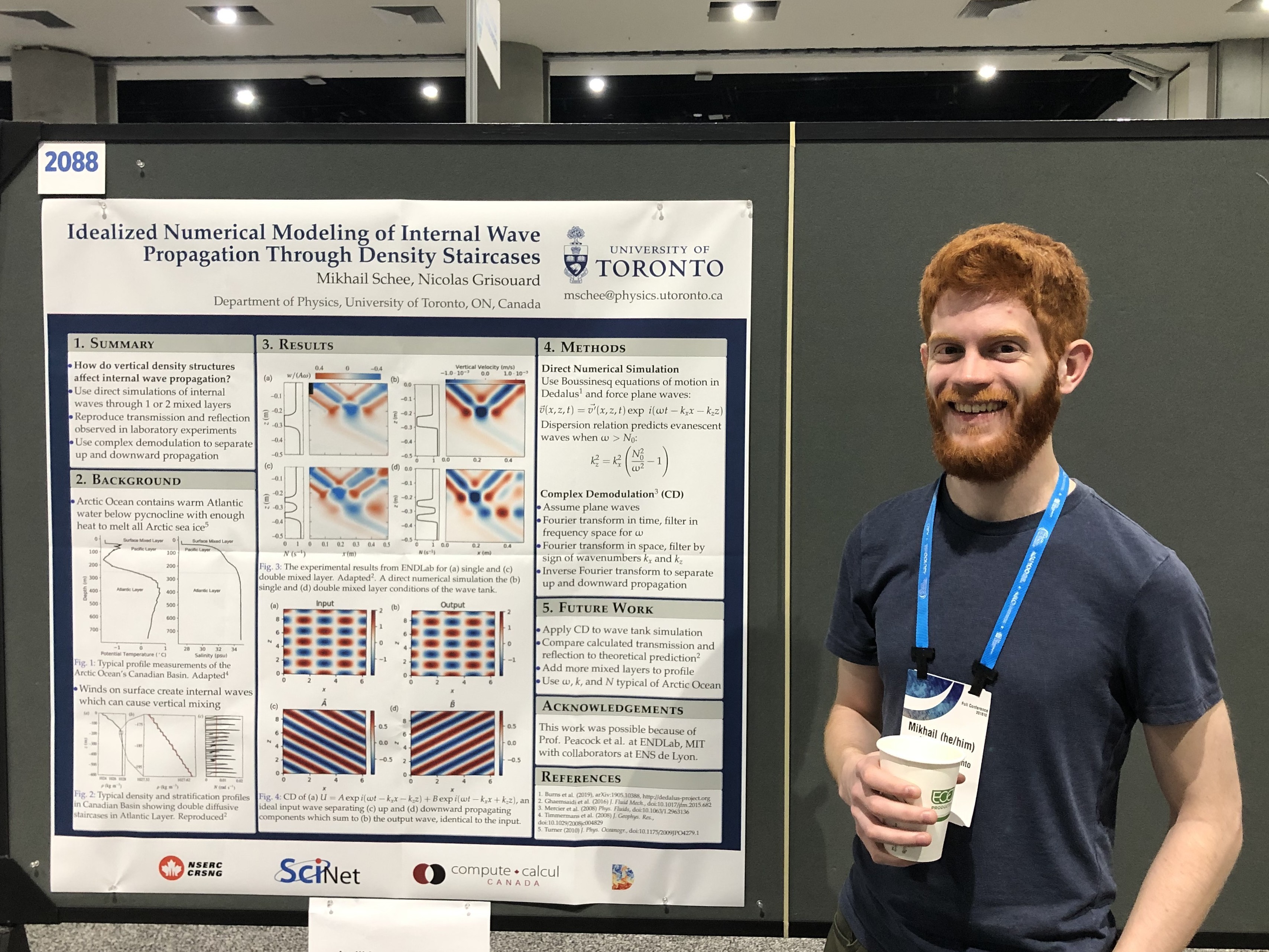 Poster session at OSM 2020 in San Diego